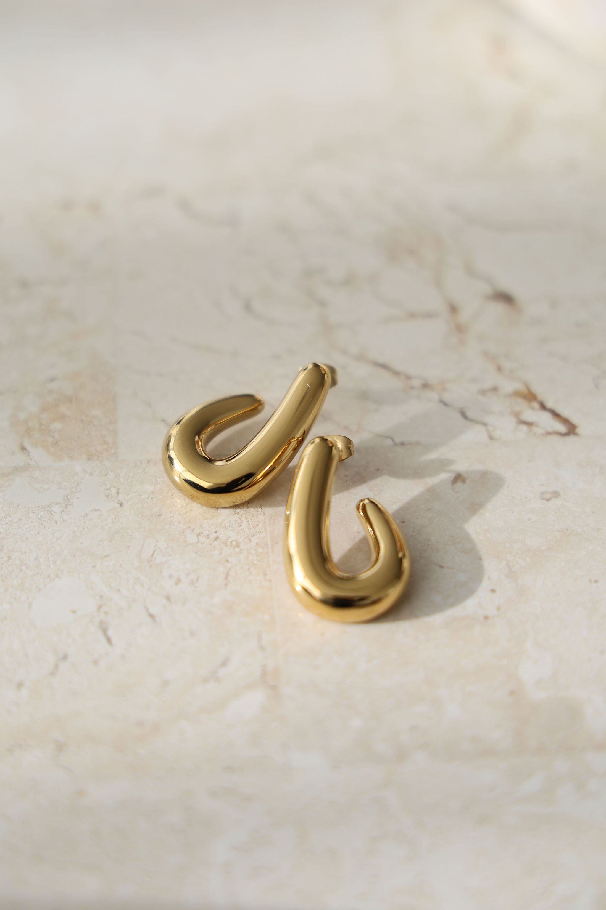 J LOOP EARRINGS