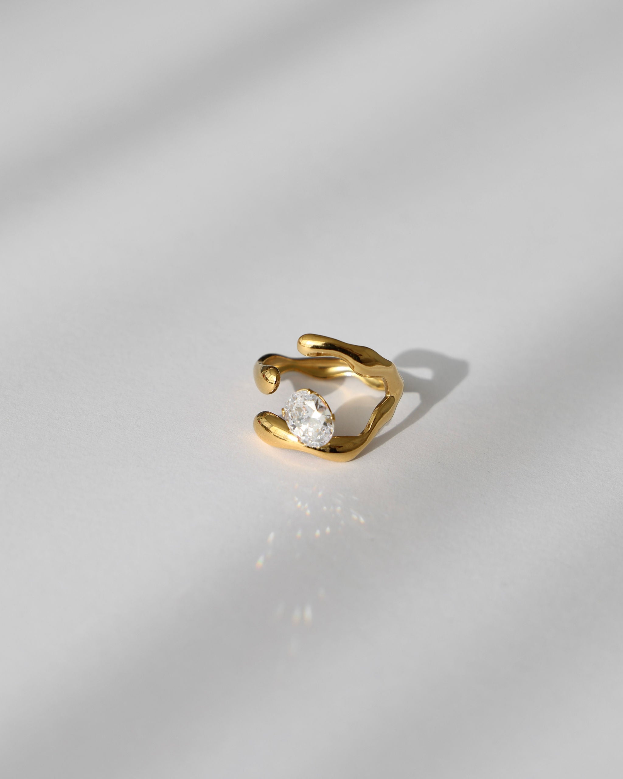 Halo Gold Ring